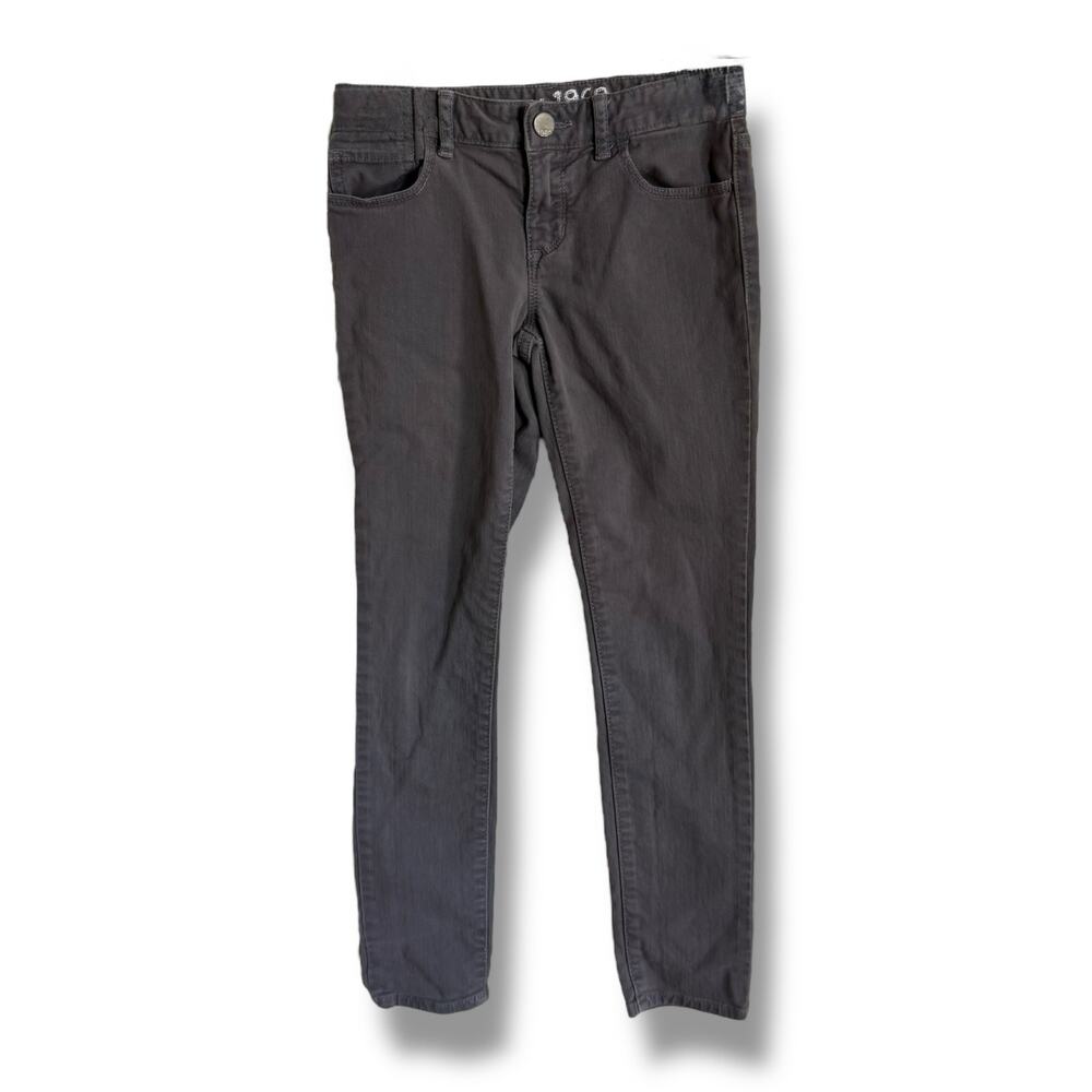 Gap Girls Jeans Size‎ 8 Super Skinny Gray Adjustable Waist